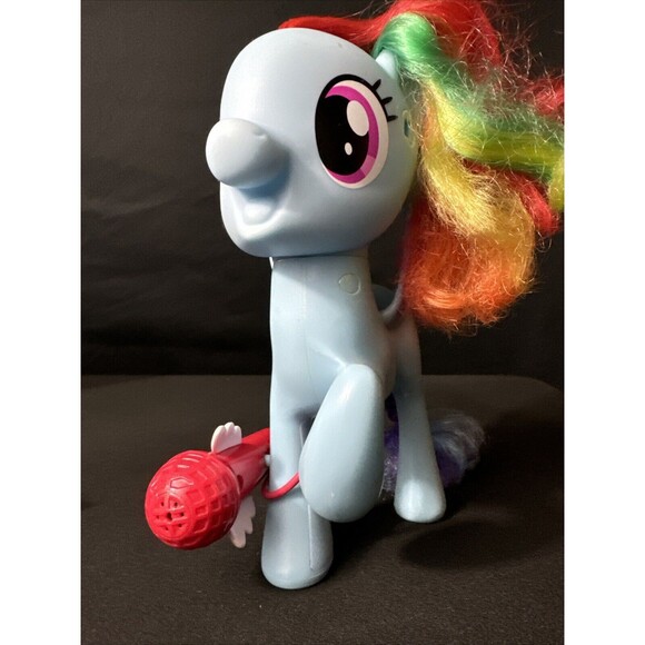 My Little Pony Singing Rainbow Dash Sing A Long Toy Tested & Working Hasbro 2017 - Picture 7 of 9